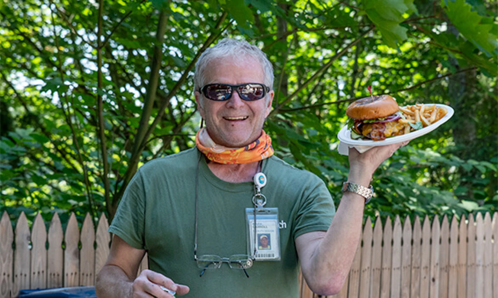 Macho Burger Time!