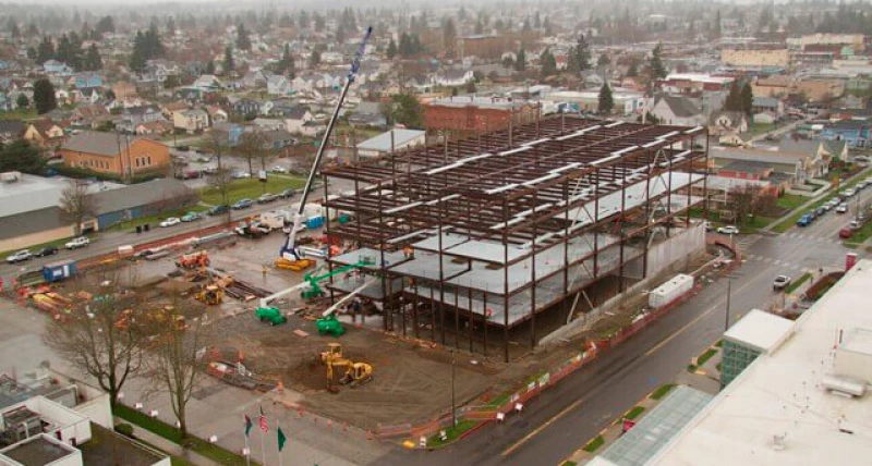 Steel Tops out at Franciscan Medical