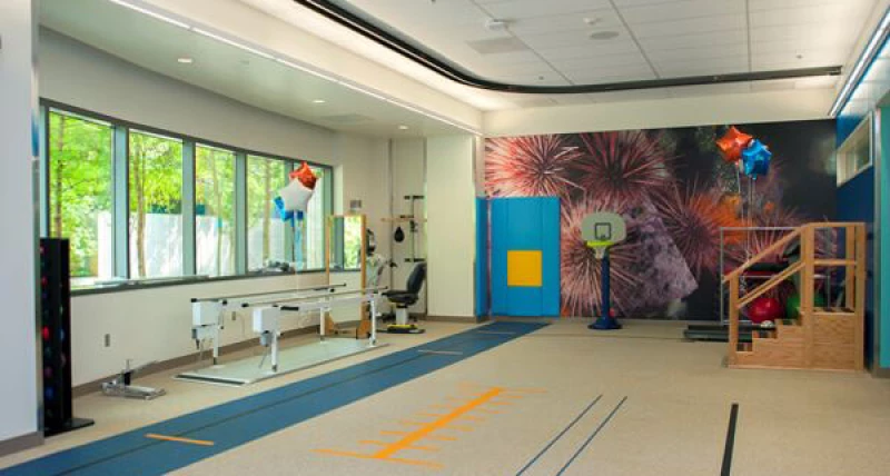 Check Out the New Seattle Children's Hospital Ocean 6 Rehabilitation Therapy Space