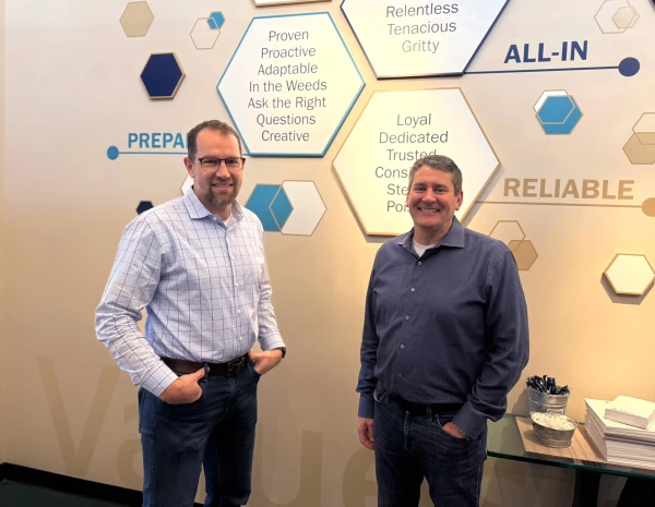 3rd Generation Aldrich + Associates Leadership President George Ward and Vice President Operations John Schuh