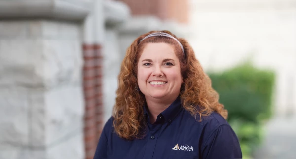 Ann Warner Smith, AldrichVKP Administrative Assistant,, Photo credit CB Bell