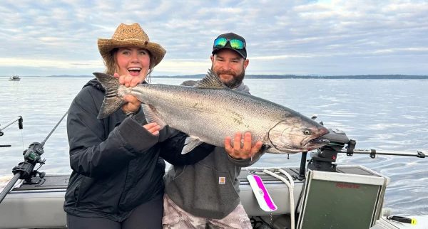 Madison Balcom, Project Manager, Fishing Excursion photo credit Lara Taber