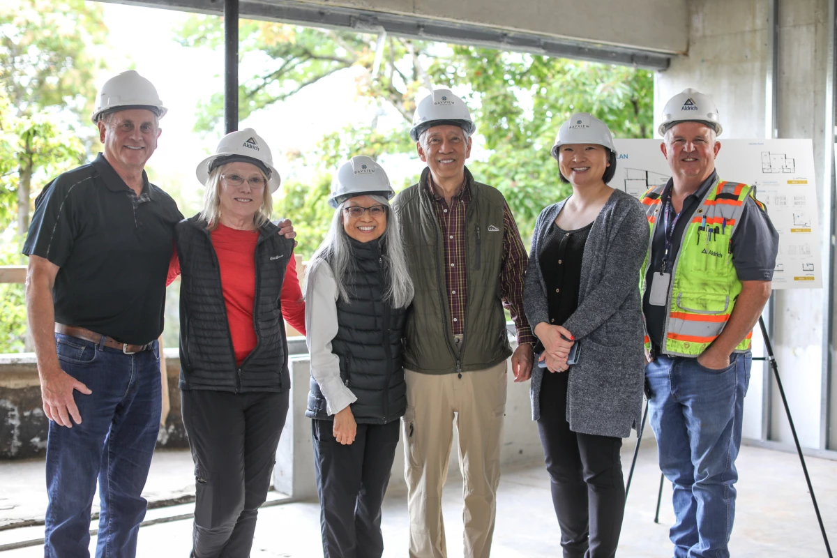 Chris has a passion for making the construction process a positive experience. Always going the extra mile, Chris led a jobsite tour for new residents at Bayview Assisted Living in Seattle.