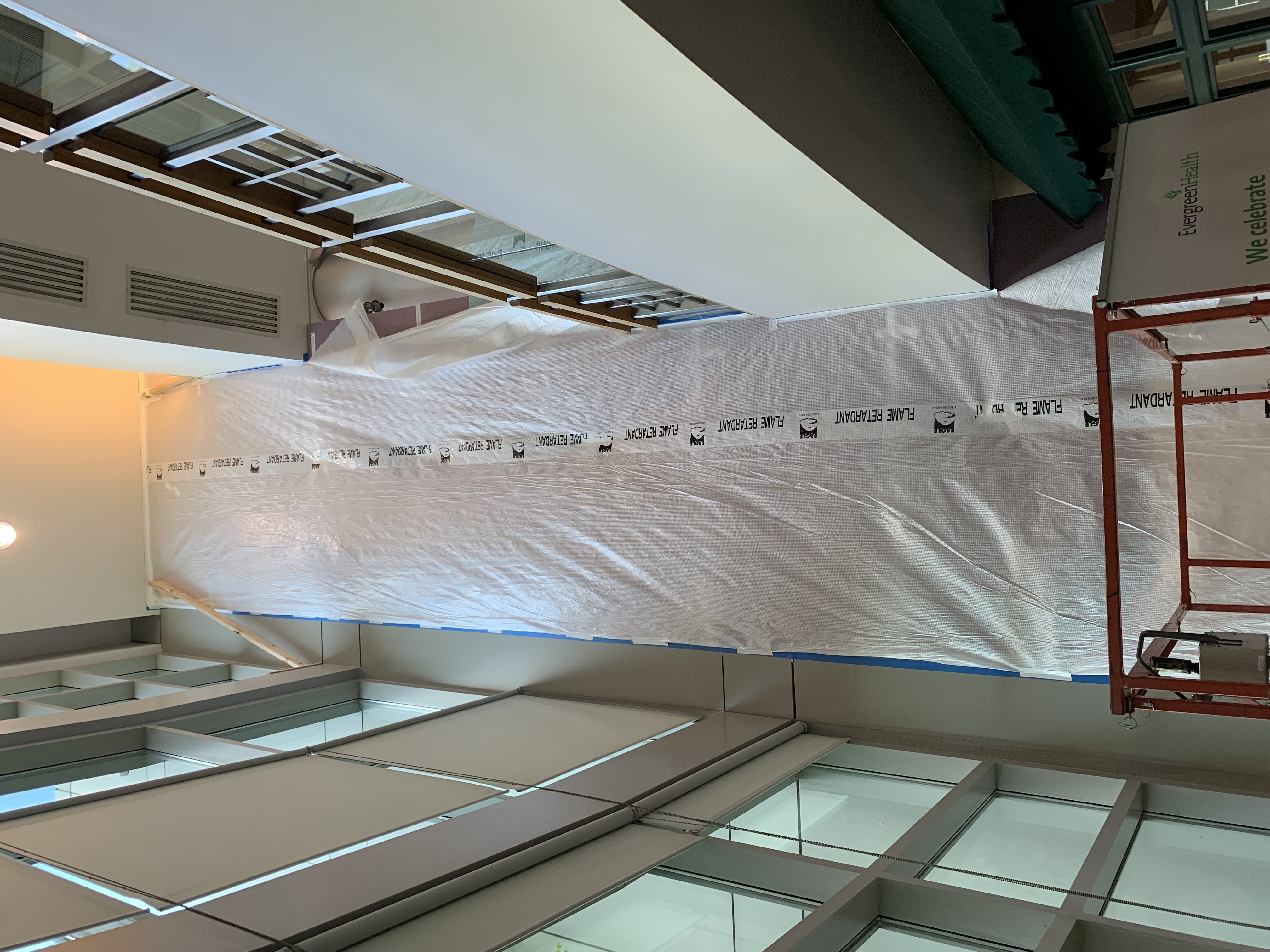 Innovative 40-ft barrier at EvergreenHealth Family Maternity Center